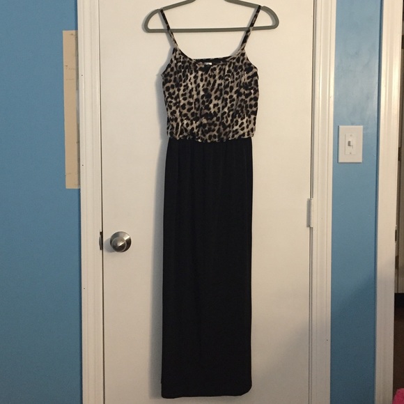 Style & Co. Dresses & Skirts - NWT Style & Co Leopard Print/Black Dress